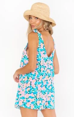 Show Me Your Mumu Tilda Tie Romper ~ Violets Garden 11 Show Me Your Mumu Tilda Tie Romper ~ Violets Garden -Show Me Your Mumu Sales MM1 4179 LM87 04