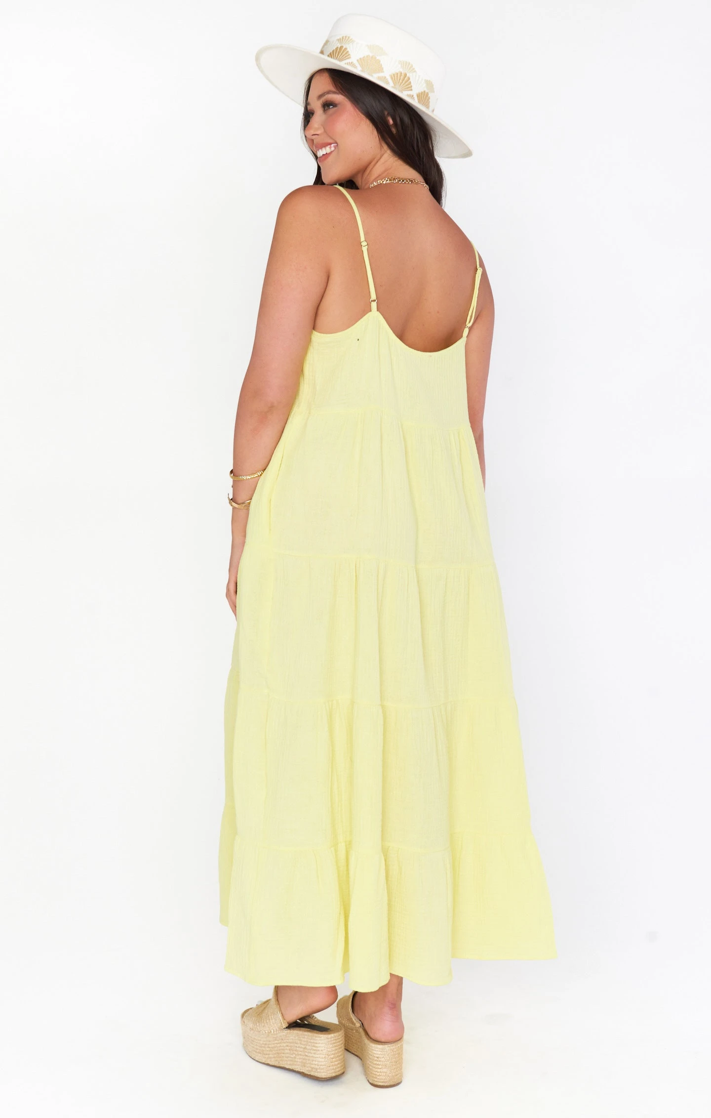 Show Me Your Mumu Caroline Maxi Dress ~ Lemon 7 Show Me Your Mumu Caroline Maxi Dress ~ Lemon - Image 5