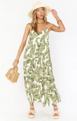 Show Me Your Mumu Caroline Maxi Dress ~ Green Majestic Palm -Show Me Your Mumu Sales MM1 4669 ZM04 01