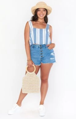 Show Me Your Mumu Tara Crop Top ~ Sailboat Stripe -Show Me Your Mumu Sales MM1 4672 WB08 01 21ac8bf2 cb55 4a9c 804f 92b35b517a68
