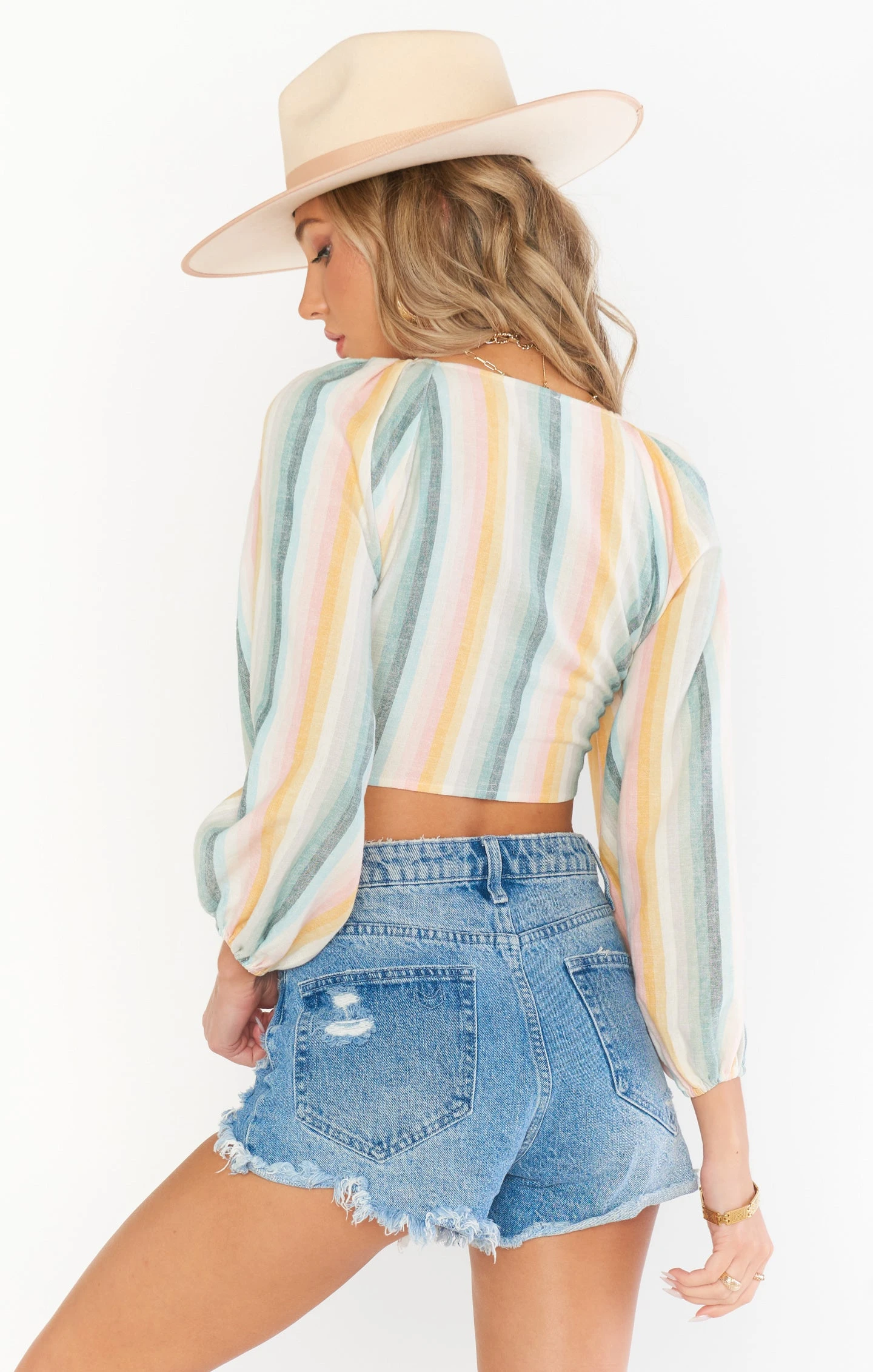 Show Me Your Mumu Lexa Top ~ Sunset Stripe 5 Show Me Your Mumu Lexa Top ~ Sunset Stripe - Image 3