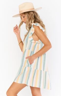 Show Me Your Mumu Daydream Mini Dress ~ Sunset Stripe -Show Me Your Mumu Sales MM1 4721 SU56 02 32d7eb68 e891 45f9 a242 32f105325d00