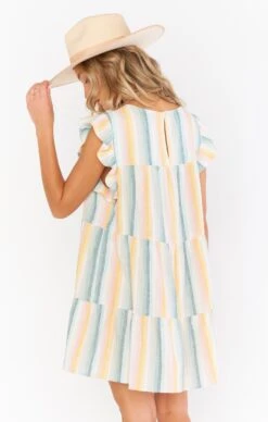 Show Me Your Mumu Daydream Mini Dress ~ Sunset Stripe -Show Me Your Mumu Sales MM1 4721 SU56 03 282ba59d 3246 4378 8edb d58d04993e6d