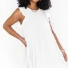 Show Me Your Mumu Daydream Mini Dress ~ White Linen -Show Me Your Mumu Sales MM1 4721 WH47 01 1