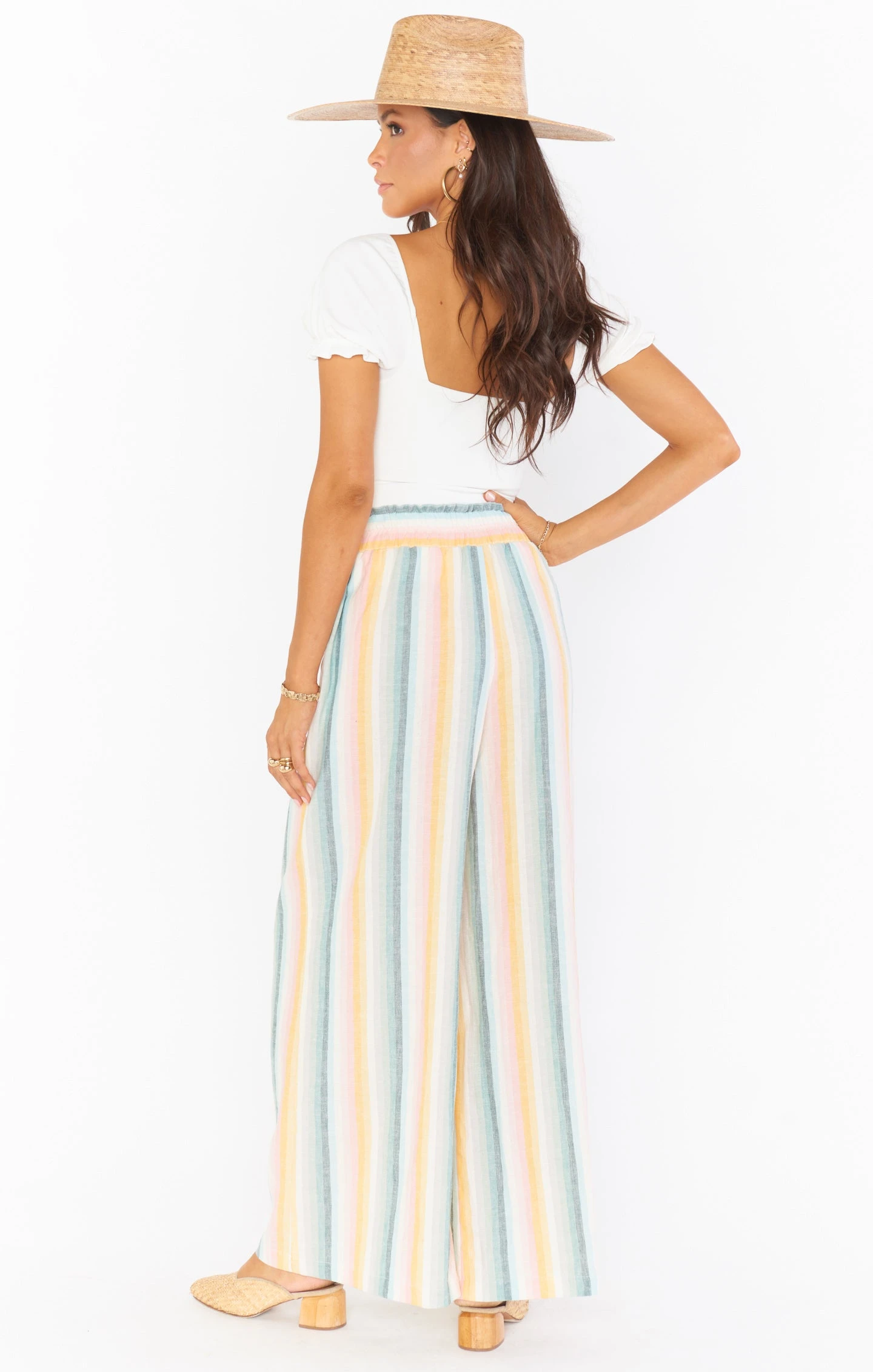 Show Me Your Mumu Julian Pants ~ Sunset Stripe 5 Show Me Your Mumu Julian Pants ~ Sunset Stripe - Image 3
