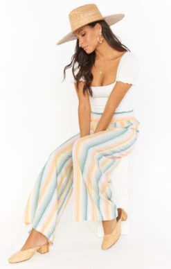 Show Me Your Mumu Julian Pants ~ Sunset Stripe 11 Show Me Your Mumu Julian Pants ~ Sunset Stripe -Show Me Your Mumu Sales MM1 4722 SU56 08