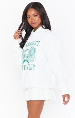 Show Me Your Mumu Stanley Sweatshirt ~ LA Tennis Club Graphic -Show Me Your Mumu Sales MM1 4725 TC06 01 7