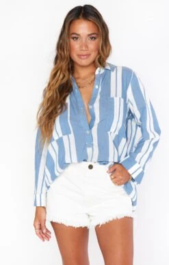 Show Me Your Mumu Stayton Tunic ~ Sailboat Stripe