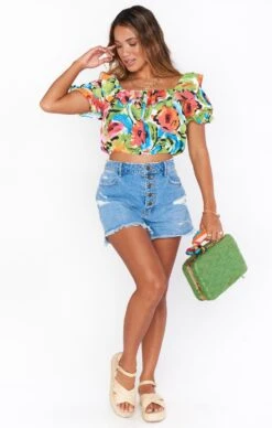 Show Me Your Mumu Jessie Top ~ Mimosa Blooms -Show Me Your Mumu Sales MM1 4785 QB04 01 977ec5a6 2e20 4cb1 9a87 55d2e3662de6