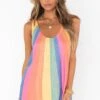 Show Me Your Mumu In The Groove Set ~ Bright Stripe Knit -Show Me Your Mumu Sales MM1 4838 RS31 01 2