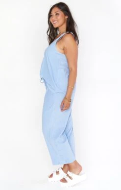 Show Me Your Mumu Homebody Set ~ Periwinkle Terry -Show Me Your Mumu Sales MM1 4839 PT30 01 2