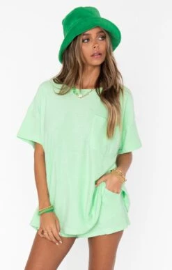 Show Me Your Mumu Easy Livin Set ~ Green Melon Terry