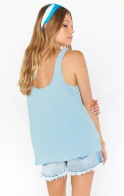 Show Me Your Mumu Morning Glory Tank ~ Blue Sea -Show Me Your Mumu Sales MM1 4873 BS87 01 3
