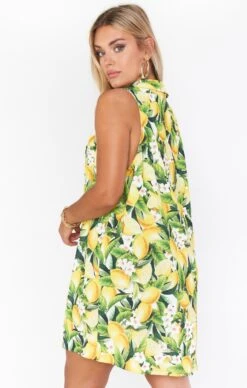 Show Me Your Mumu Basic Button Up Dress ~ Citrus Stretch -Show Me Your Mumu Sales MM1 4910 CI02 01 2