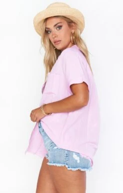 Show Me Your Mumu Ciao Shirt ~ Lavender Linen 9 Show Me Your Mumu Ciao Shirt ~ Lavender Linen -Show Me Your Mumu Sales MM1 4915 LL11 01 2