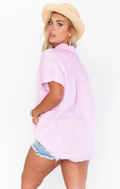 Show Me Your Mumu Ciao Shirt ~ Lavender Linen 10 Show Me Your Mumu Ciao Shirt ~ Lavender Linen -Show Me Your Mumu Sales MM1 4915 LL11 01 3