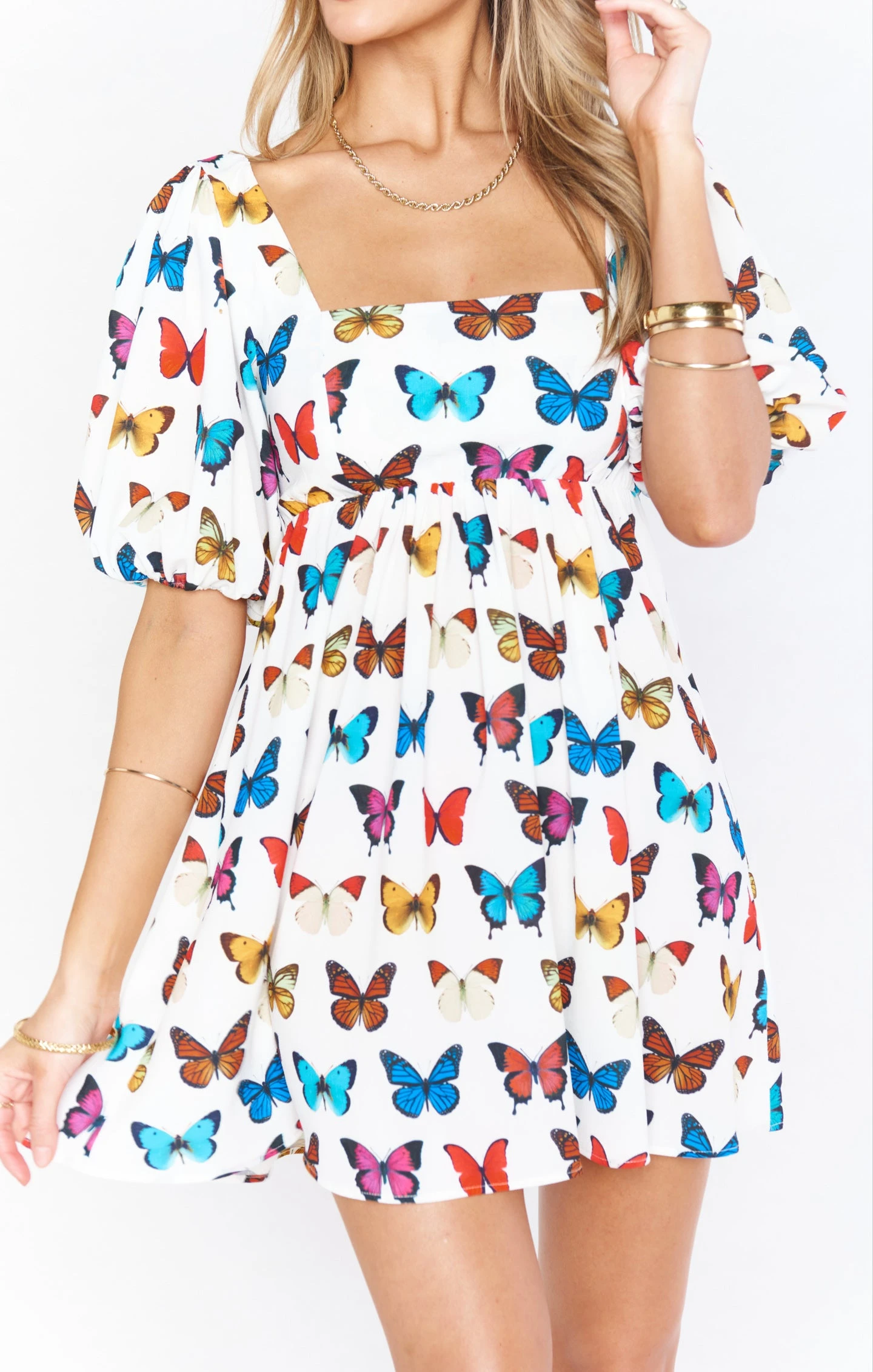 Show Me Your Mumu Smitten Babydoll Dress ~ Butterflies In My Eyes 4 Show Me Your Mumu Smitten Babydoll Dress ~ Butterflies In My Eyes - Image 2