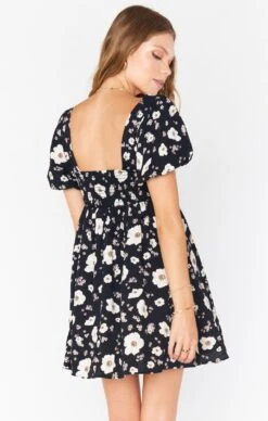 Show Me Your Mumu Smitten Babydoll Dress ~ Midnight Magnolias -Show Me Your Mumu Sales MM1 4922 QB57 01 3