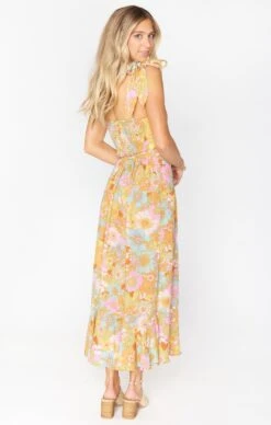 Show Me Your Mumu Claire Midi Dress ~ Groovy Blooms 11 Show Me Your Mumu Claire Midi Dress ~ Groovy Blooms -Show Me Your Mumu Sales MM1 5082 GB92 01 3
