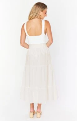 Show Me Your Mumu Miley Midi Skirt ~ Cream 8 Show Me Your Mumu Miley Midi Skirt ~ Cream -Show Me Your Mumu Sales MM2 4694 WH57 01