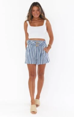 Show Me Your Mumu Overboard Shorts ~ Sea Stripe