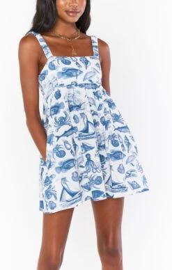 Show Me Your Mumu Fling Mini Dress ~ Sailing Seas