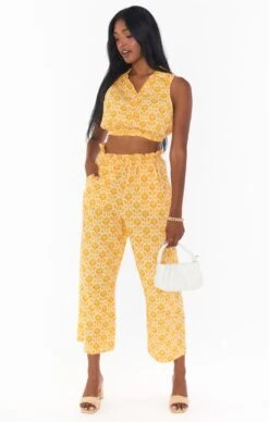 Show Me Your Mumu Peggy Pants ~ Golden Fields -Show Me Your Mumu Sales MM2 5258 WP87 01 6345073f f370 45aa 8267 782a37f07950