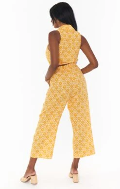 Show Me Your Mumu Peggy Pants ~ Golden Fields -Show Me Your Mumu Sales MM2 5258 WP87 04