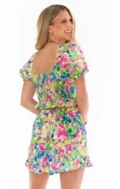 Show Me Your Mumu Lila Top ~ Painted Pansy 9 Show Me Your Mumu Lila Top ~ Painted Pansy -Show Me Your Mumu Sales MM2 5269 ZM05 04