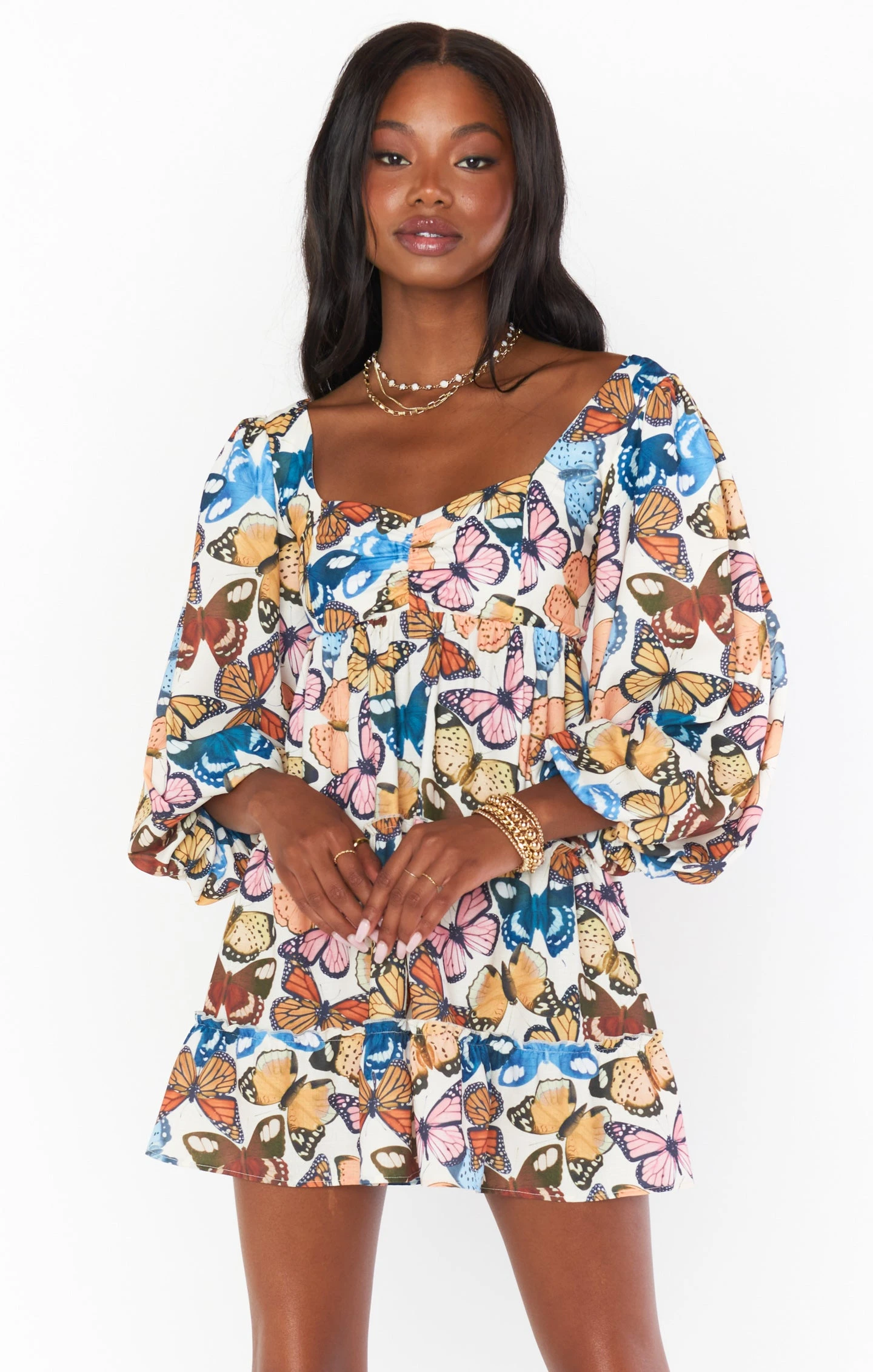 Show Me Your Mumu Mandi Mini Dress ~ Baileys Butterflies 4 Show Me Your Mumu Mandi Mini Dress ~ Baileys Butterflies - Image 2