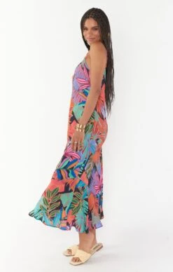Show Me Your Mumu Uptown Slip Dress ~ Tropical Paradise -Show Me Your Mumu Sales MM3 4616 BP10 03