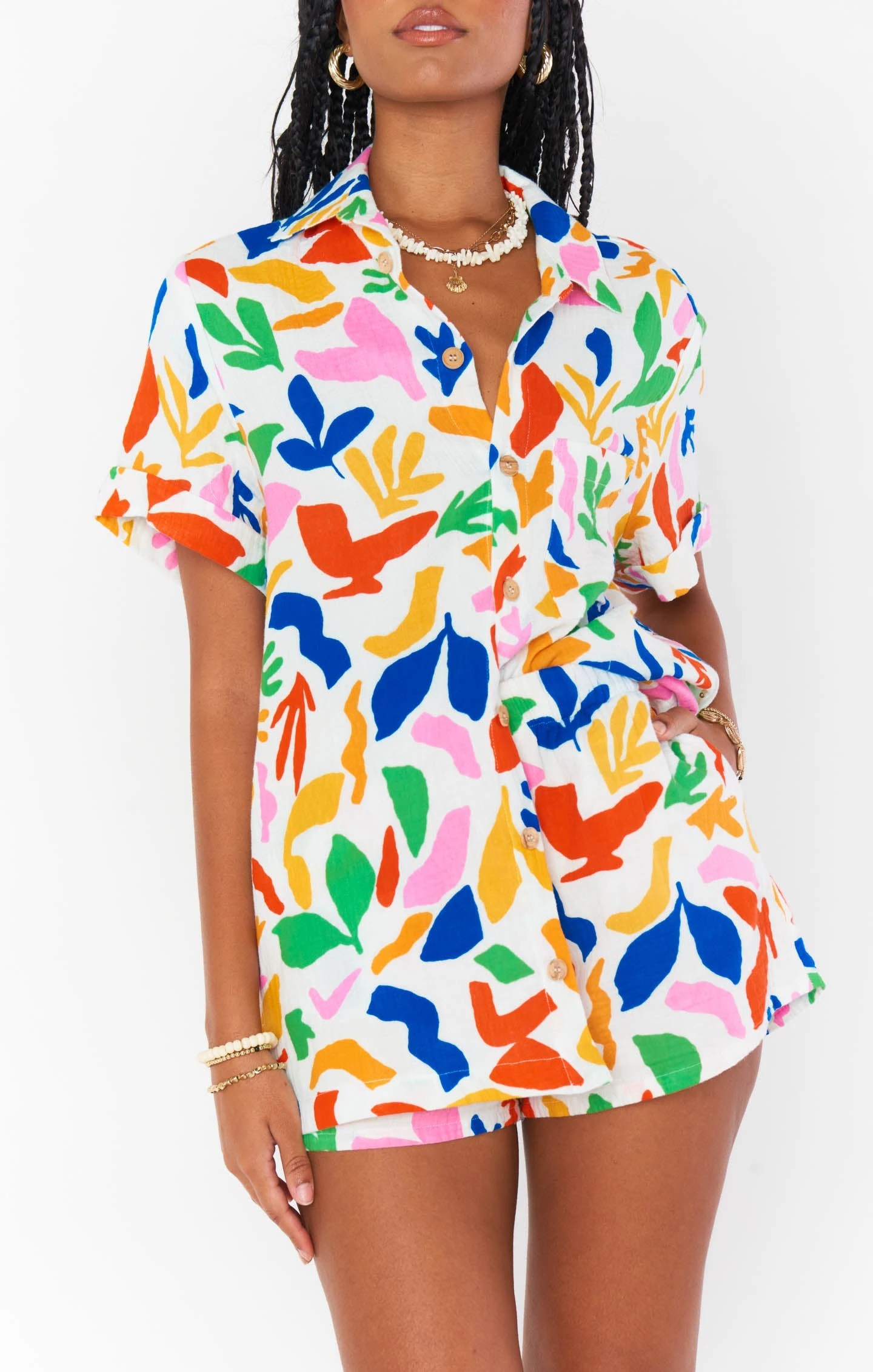 Show Me Your Mumu Mikey Button Up ~ Primary Paradise 5 Show Me Your Mumu Mikey Button Up ~ Primary Paradise - Image 3