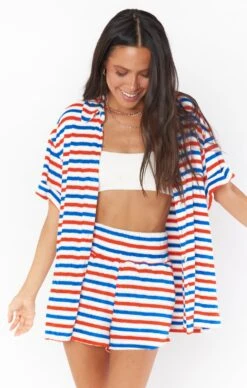 Show Me Your Mumu Russell Shorts ~ Americana Terry -Show Me Your Mumu Sales MM3 5562 KN84 02