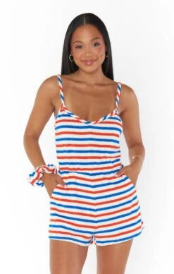 Show Me Your Mumu Rory Romper ~ Americana Terry 14 Show Me Your Mumu Rory Romper ~ Americana Terry -Show Me Your Mumu Sales MM3 5588 KN84 01 c3f42666 a7a0 4d43 a872 4bca9095844f