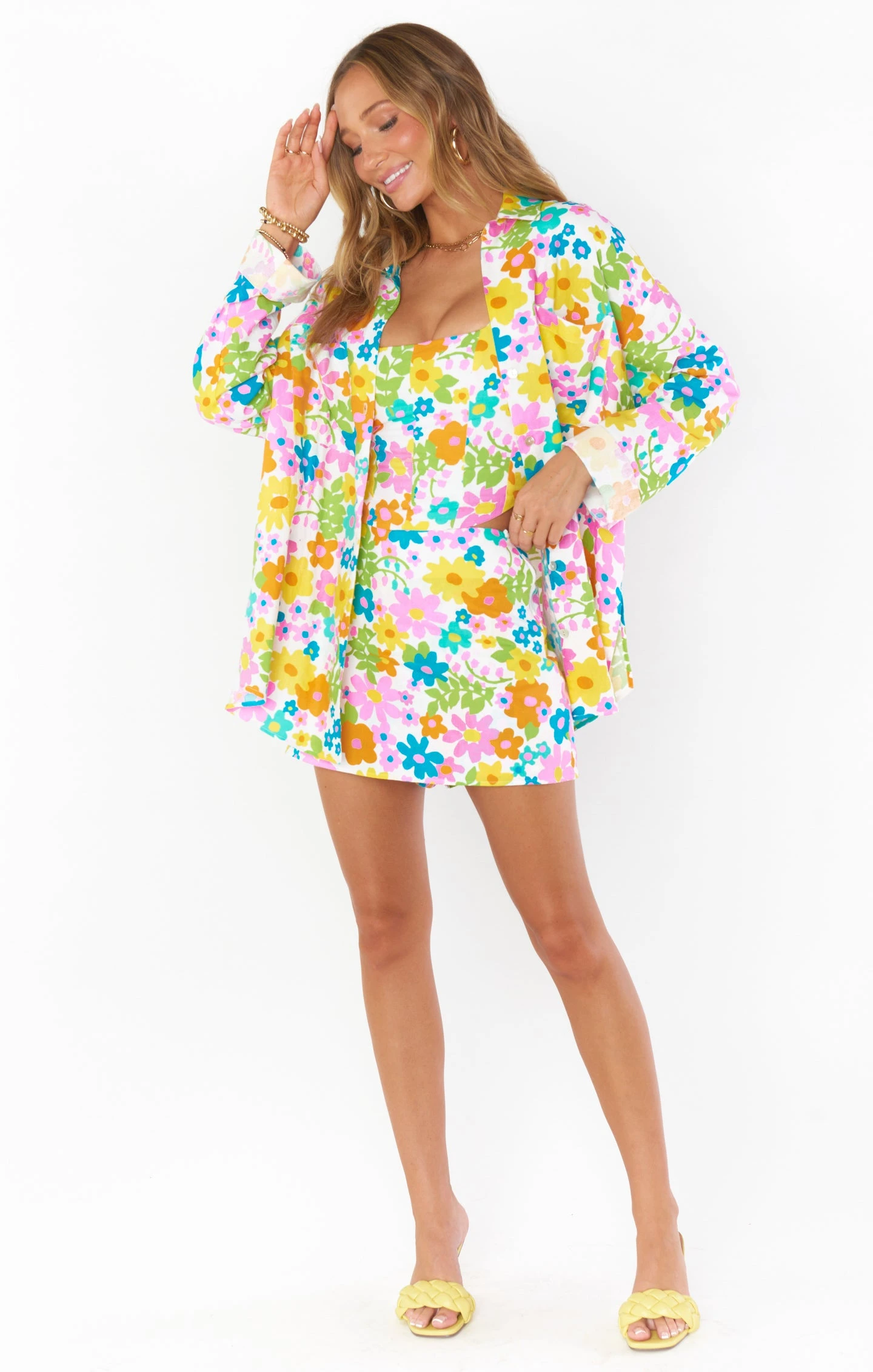 Show Me Your Mumu Weekday Button Up ~ Petal Pop 5 Show Me Your Mumu Weekday Button Up ~ Petal Pop - Image 3