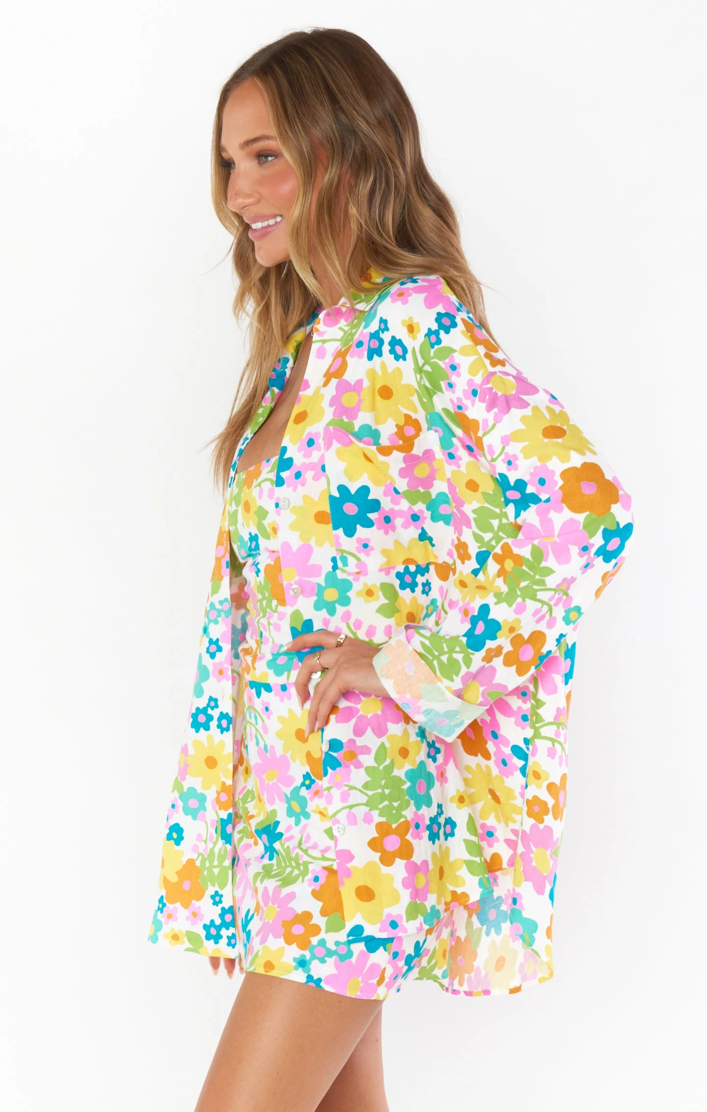 Show Me Your Mumu Weekday Button Up ~ Petal Pop 7 Show Me Your Mumu Weekday Button Up ~ Petal Pop - Image 5