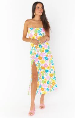 Show Me Your Mumu Amalfi Coast Midi Dress ~ Petal Pop -Show Me Your Mumu Sales MM3 5609 BB21 02