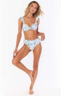Show Me Your Mumu Boat Bottom ~ Blue Lagoon Palm Rib -Show Me Your Mumu Sales MMR1 189 BP07 01