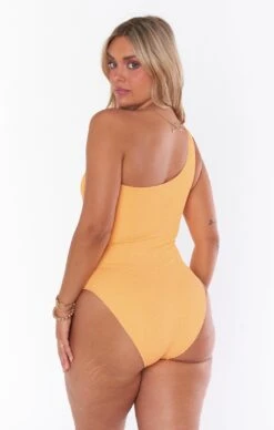 Show Me Your Mumu Anchor One Piece ~ Cantaloupe Scrunch -Show Me Your Mumu Sales MMS1 206 CS11 01 2
