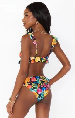 Show Me Your Mumu Carolina Ruffle Top ~ Fruity Tango -Show Me Your Mumu Sales MMS2 154 FT08 01 2