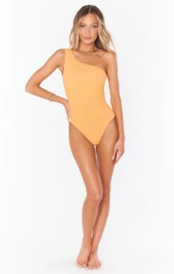 Show Me Your Mumu Anchor One Piece ~ Cantaloupe Scrunch -Show Me Your Mumu Sales MMS2 206 CS11 01 5