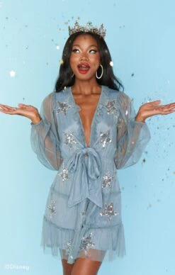 Show Me Your Mumu Magic Mini Dress ~ Silver Star Sequins -Show Me Your Mumu Sales MR0 4336 SS84 01