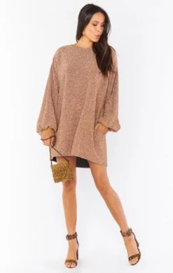 Show Me Your Mumu Sure Thing Mini ~ Gold Shimmy Shine -Show Me Your Mumu Sales MR0 4557 SS55 01