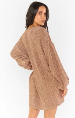 Show Me Your Mumu Sure Thing Mini ~ Gold Shimmy Shine -Show Me Your Mumu Sales MR0 4557 SS55 04