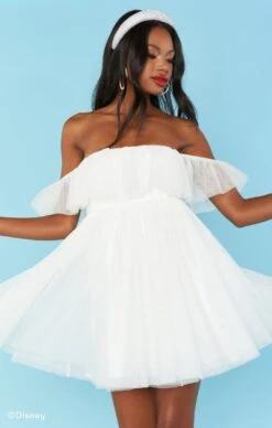 Show Me Your Mumu Have A Ball Babydoll ~ White Tulle
