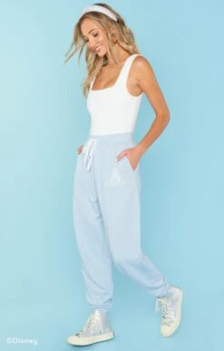 Show Me Your Mumu Love Story Sweatpant ~ Love Castle Graphic -Show Me Your Mumu Sales MR0 4691 LC04 03