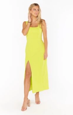 Show Me Your Mumu Eden Midi Dress ~ Citrine Stretch 9 Show Me Your Mumu Eden Midi Dress ~ Citrine Stretch -Show Me Your Mumu Sales MR1 0362 CH58 02