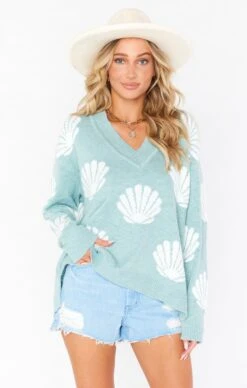 Show Me Your Mumu Gilligan Sweater ~ Tossed Seashell Knit