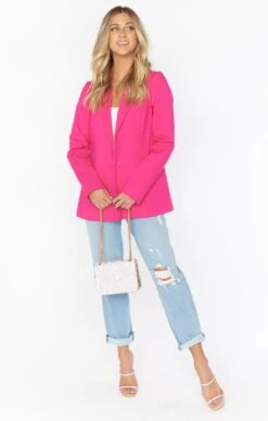 Show Me Your Mumu Major Blazer ~ Hot Pink Suiting -Show Me Your Mumu Sales MR1 4389 HP21 01 6bc451e9 fdaf 4b67 8f9e b203b2b3130d
