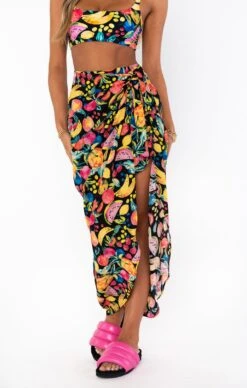 Show Me Your Mumu Wrap Me Up Skirt ~ Fruity Tango